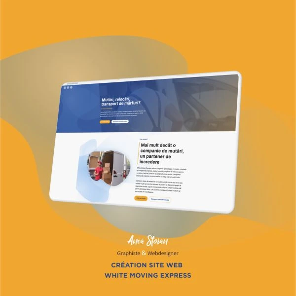 UX/UI entreprise déménagement